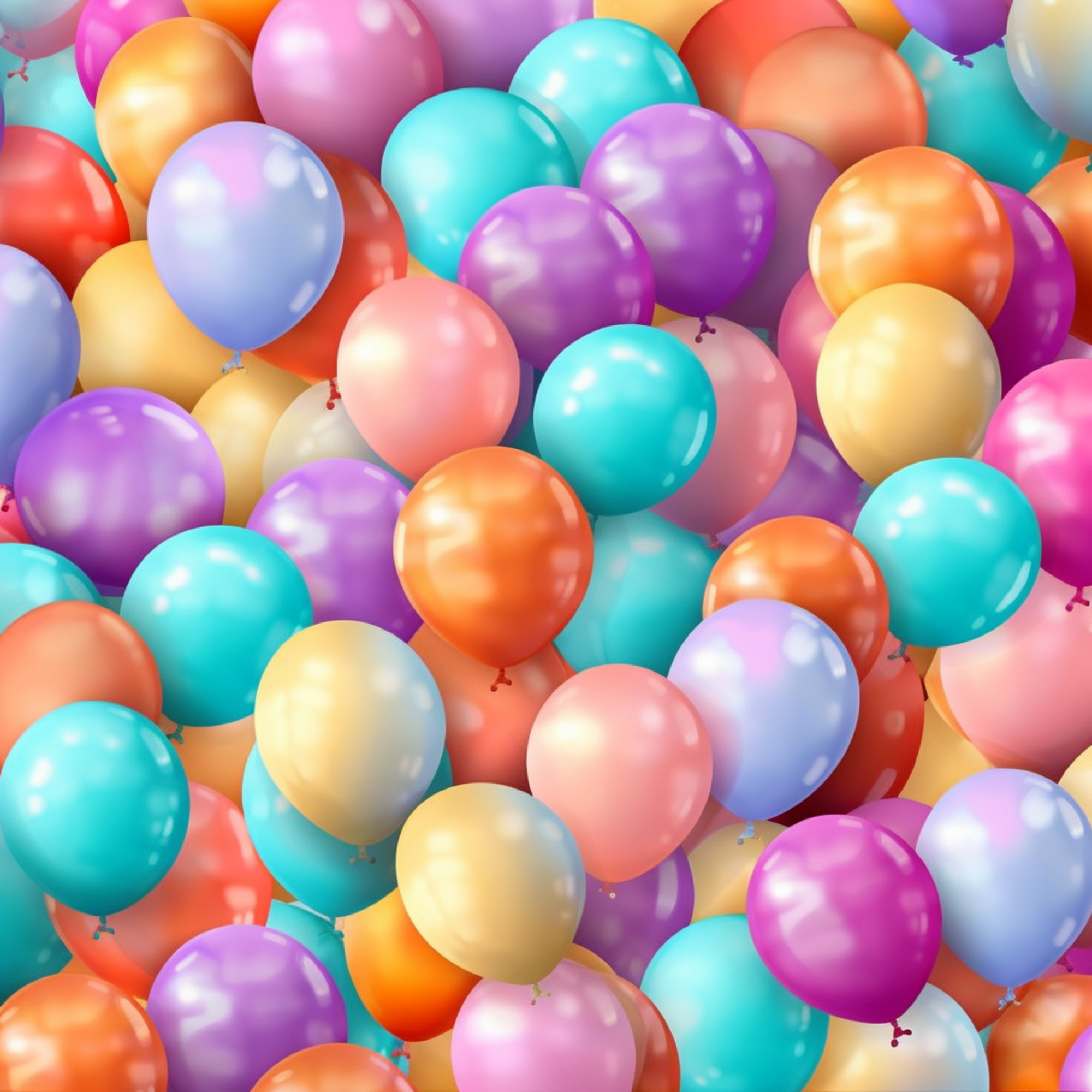 Balloon party background